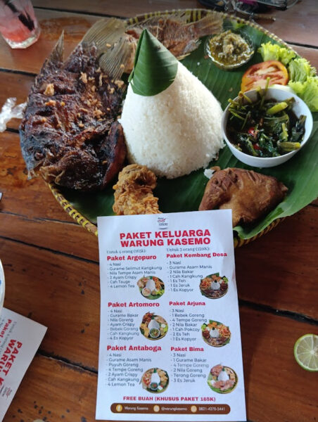 menu paket warung kasemo