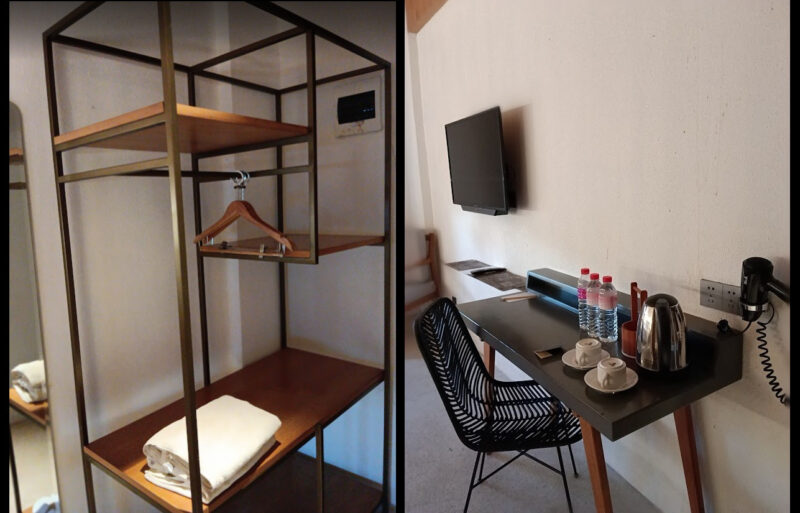 almari dan meja kerja