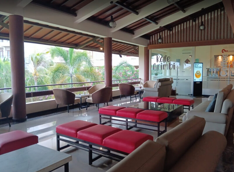 lobby hotel lombok raya